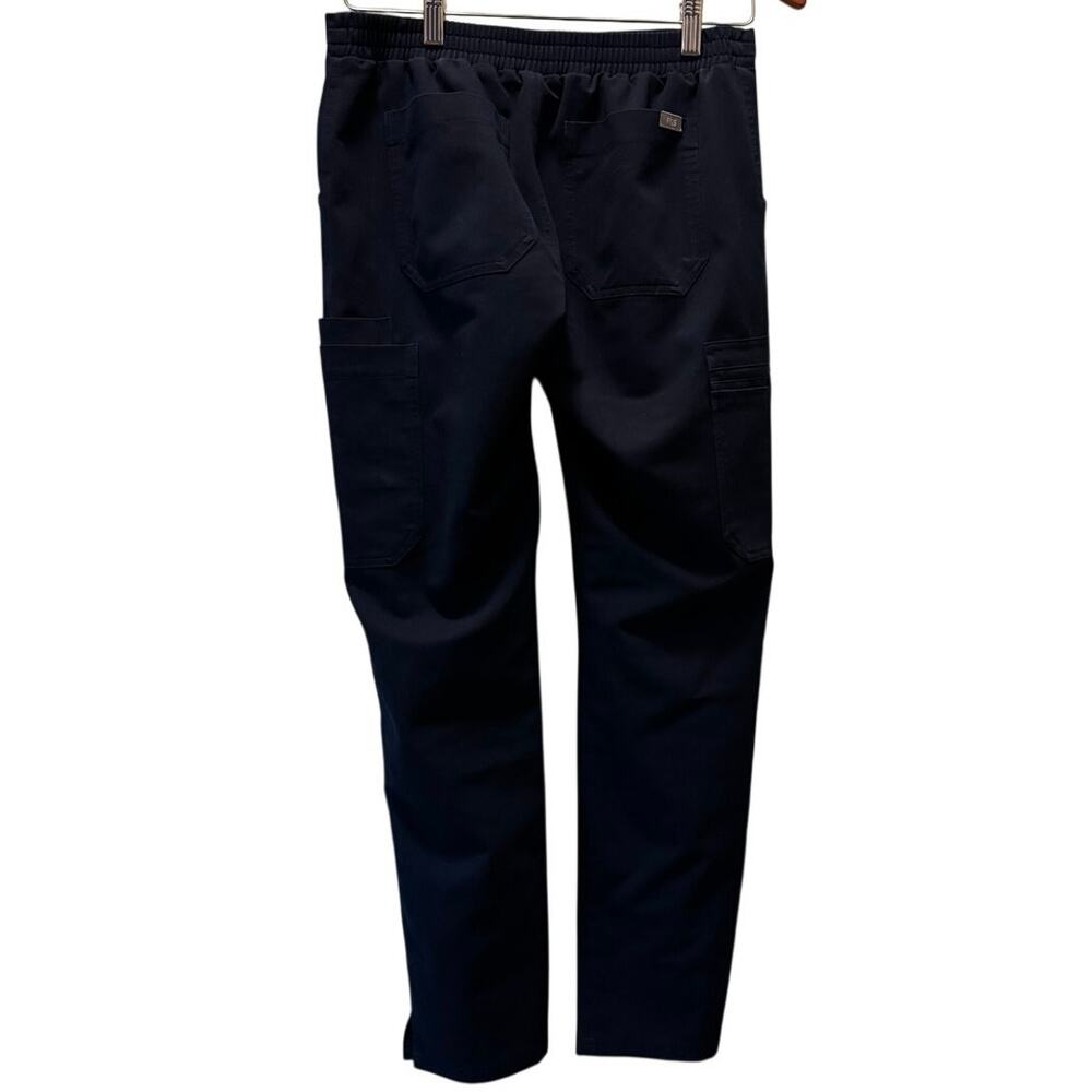 FIGS Technical Collection women’s Navy Blue Scrub Pants XS Elastic Waist nursing
